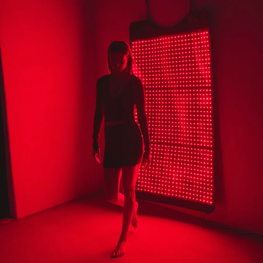 The HigherDOSE Full Body Red Light Mat, additional view.