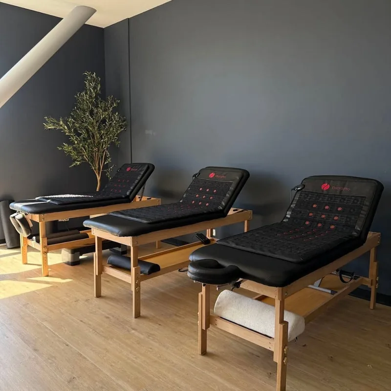 The Therasage TheraPro PEMF infrared red light pad, additional view.