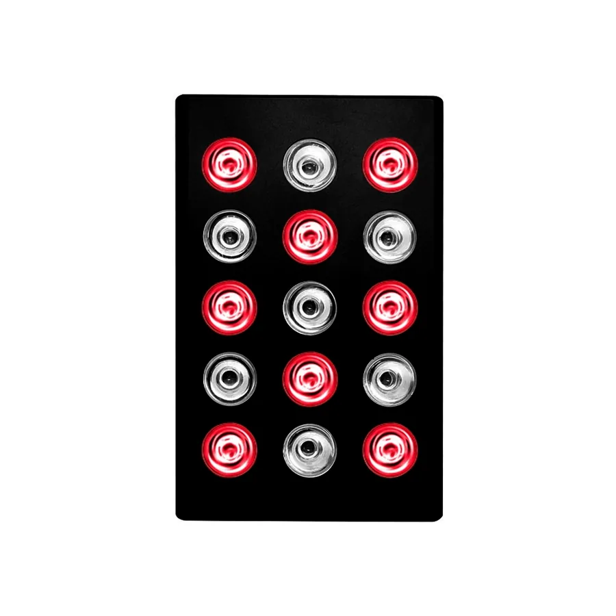 The Vellgus mini red light therapy panel, additional view.